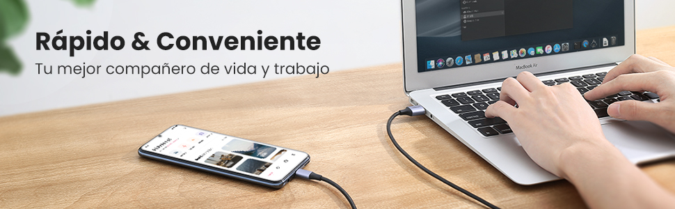 cable micro usb carga rapida