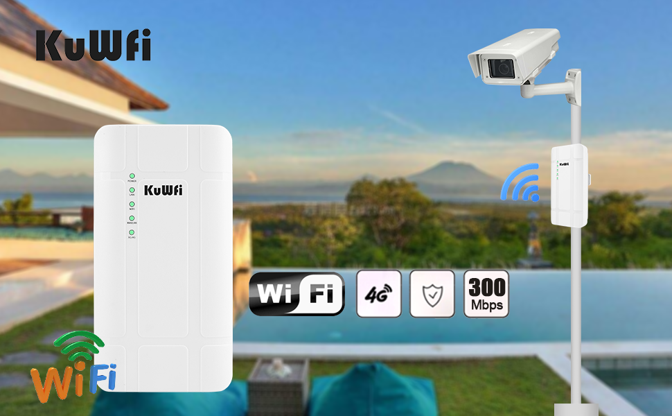 Kuwfi 300mbps 3g 4g lte Clearance