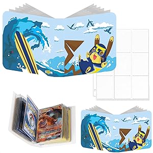 Amazon Com Totem World Surfing Pikachu Inspired 3 Ring Binder