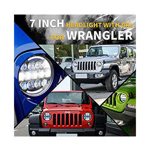 7 inch Jeep Wrangler Renegade  Hummber led headlight headlamp head light lamps