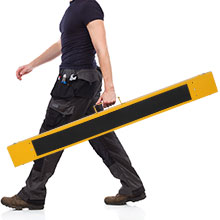 GOPLUS Set Di 2 Cavalletti Pieghevoli Da Lavoro, In Metallo, Cavalletto Da Lavoro Portatile E Leggero, Carico Fino A 125 +125 Kg 14 width=220