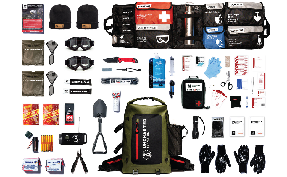 uncharted survival backpack kit