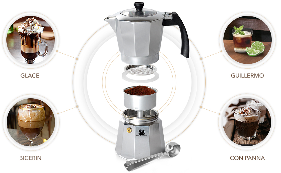 mini express moka pot espresso maker moka pot 12 cup large moka pot espresso machine stovetop