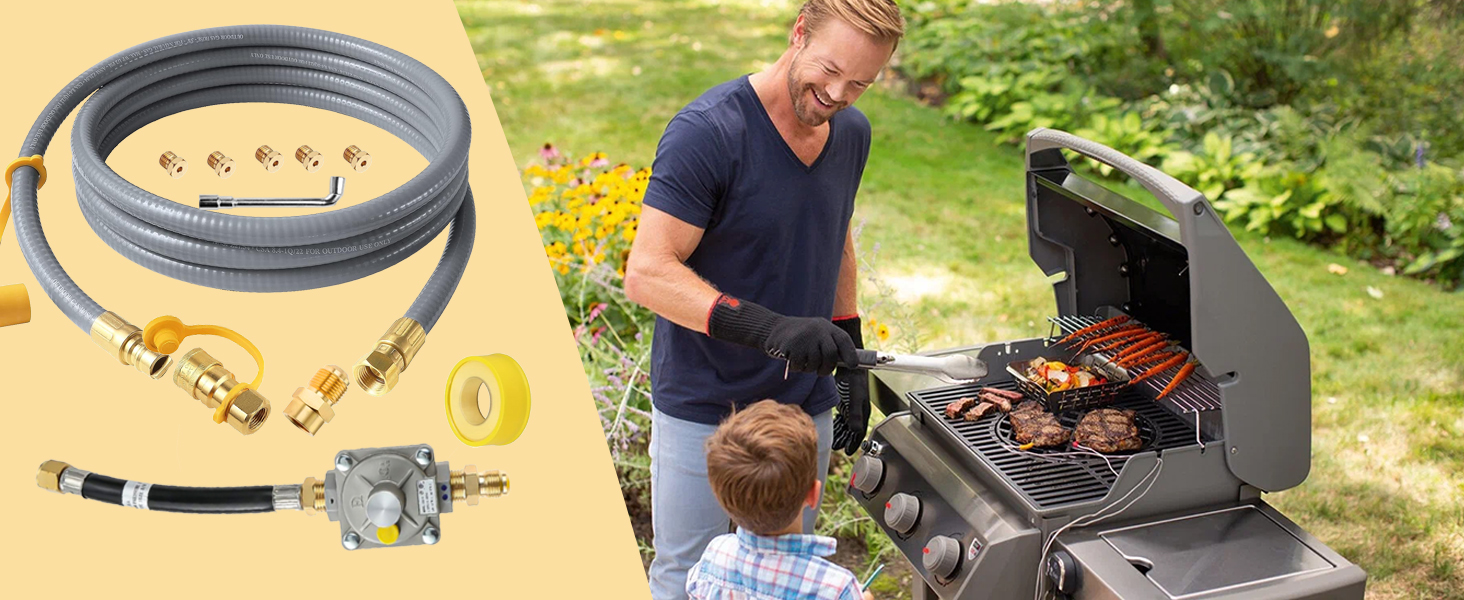 Upgraded Propane to Natural Gas Conversion Kit for er