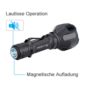 OLIGHT Warrior X Turbo LED latarka 1100 lumenów, zasięg