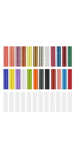 Dent Repair hot Glue Sticks,Hot Glue Stick,EVA Mini Colored Hot Melt Adhesive Glue Sticks,DIY Art