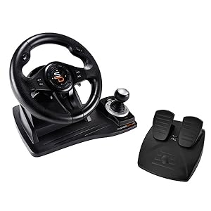subsonic;racing;steering;wheel;universal;for;compatible;ps4;nintendo switch;xbox one;pc;src;500 s