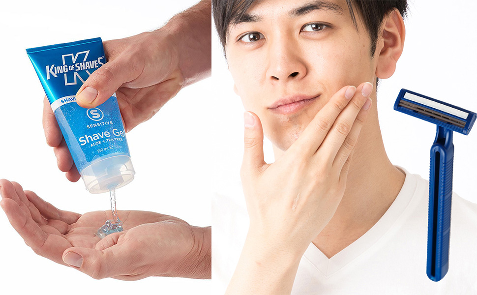 Amazon.co.jp King of Shave Shaving Gel Sensitive 150ml Beauty