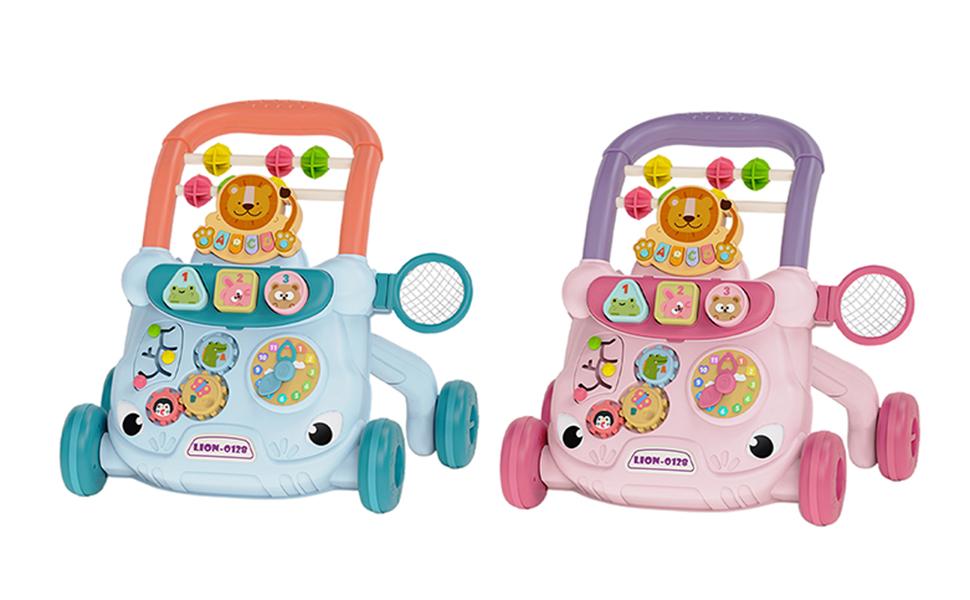 車輪付きのベビーウォーカー、小さな赤ちゃんウォーカー