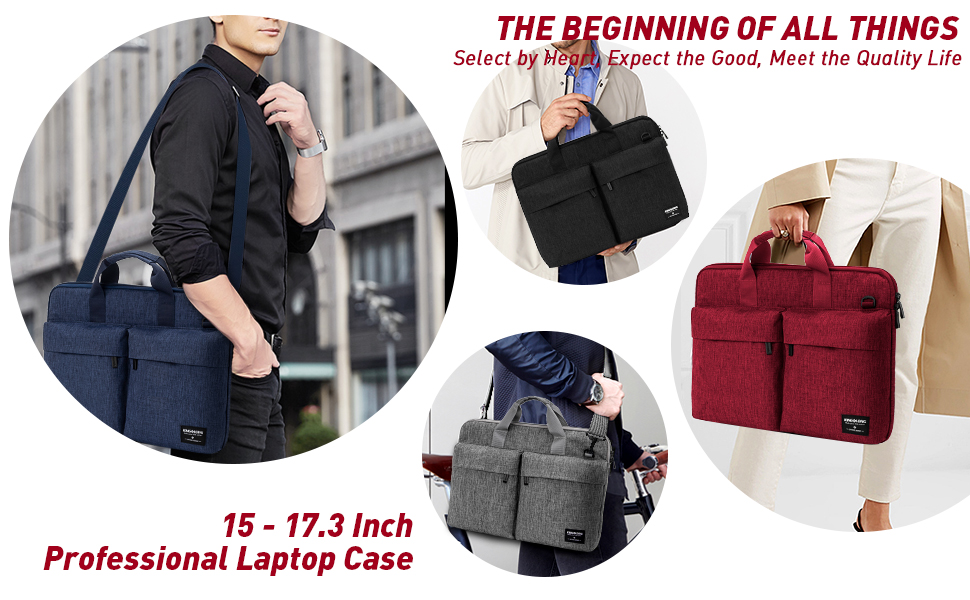 laptop case bag sleeve 15.6 17 17.3 inch laptop shoulder messenger carrying case computer bag