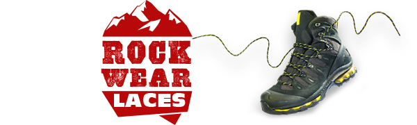 Amazon.com: ROCKWEAR (2 PAIR) Non Slipping Hiking Boot Laces