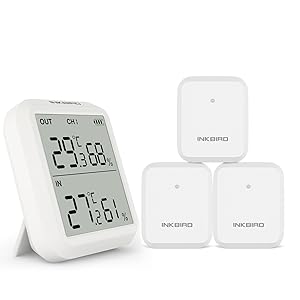  外気温度計 外気温度計 ワイヤレス 外気温度計 ワイヤレス 防水 キャンプ 温度計 室内 室外 時計 温度計 キャンプ用室内外 温度計 室内 室外 キャンプ キャンプ 温度計 キャンプ 温度計 