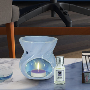 IRIS, Home Fragrance, Electric Fragrance Vaporizer, Sleek Design, Ceramic Decor Piece, Mood Enhancer