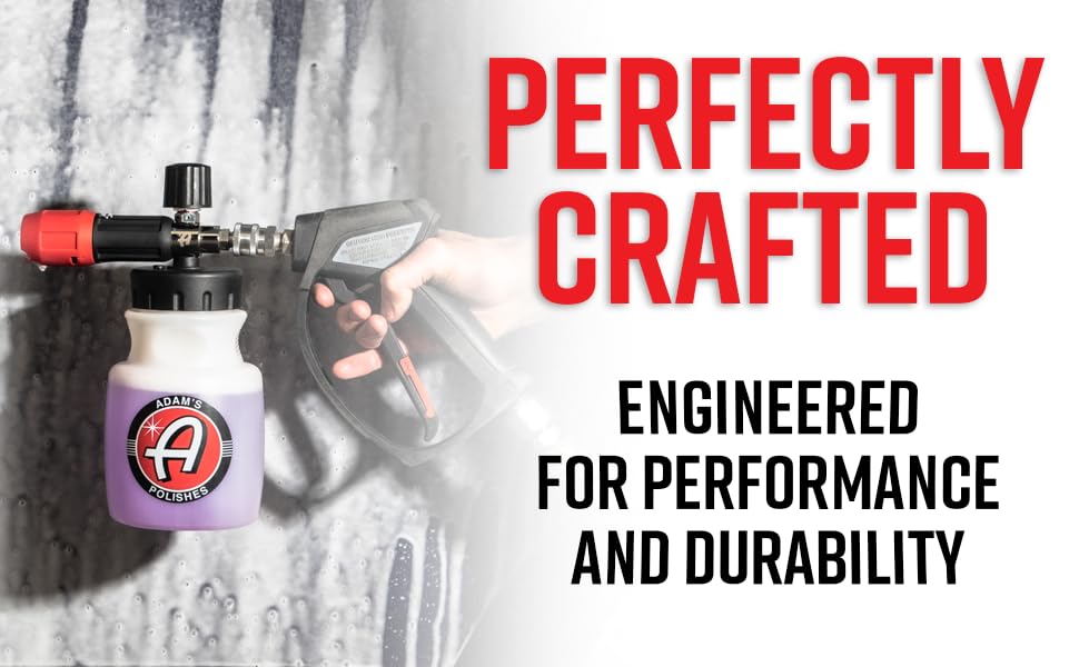 Adam's Premium Foam Cannon Foam Cannon Soap Sprayer for Car Wash