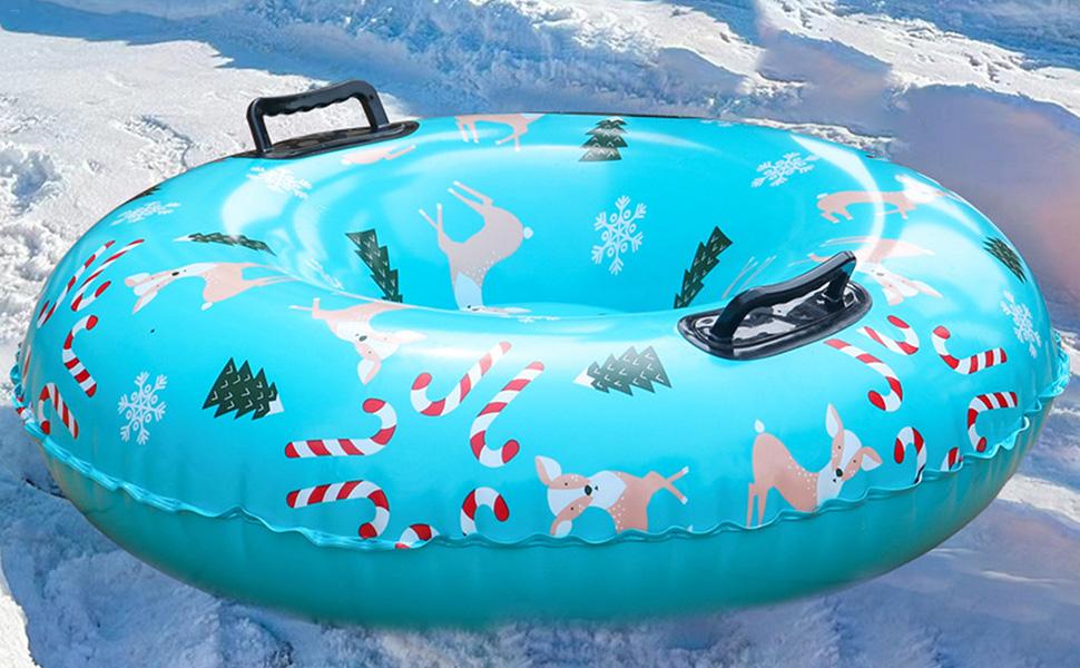21-10 スノーチューブ インフレータブルスノーチューブ ソリ用 Amazon.co.jp: スノーチューブ インフレータブル 雪遊び 雪