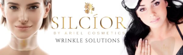 Silcíor wrinkle solutions for chest neck face pads patches silicone 