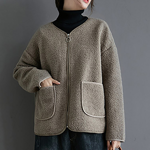 ボアジャケットメンズ ジップアップ パーカー