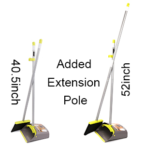 Long handle broom set