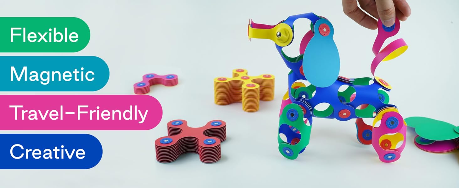 Amazon.com: Clixo Super Rainbow, 60 Piece Pack - A Versatile