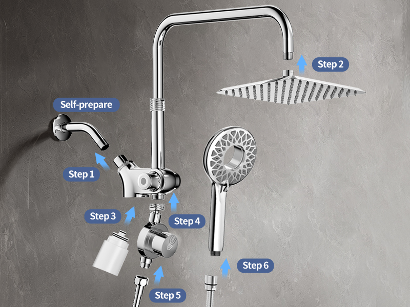 【SISANDI】 MIES BRAZILIAN rain shower Brizo® | Square Raincan Showerhead