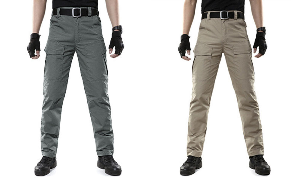 Amazon.co.jp Qian Tiann Men's Cargo Pants, Outdoor Pants, Military