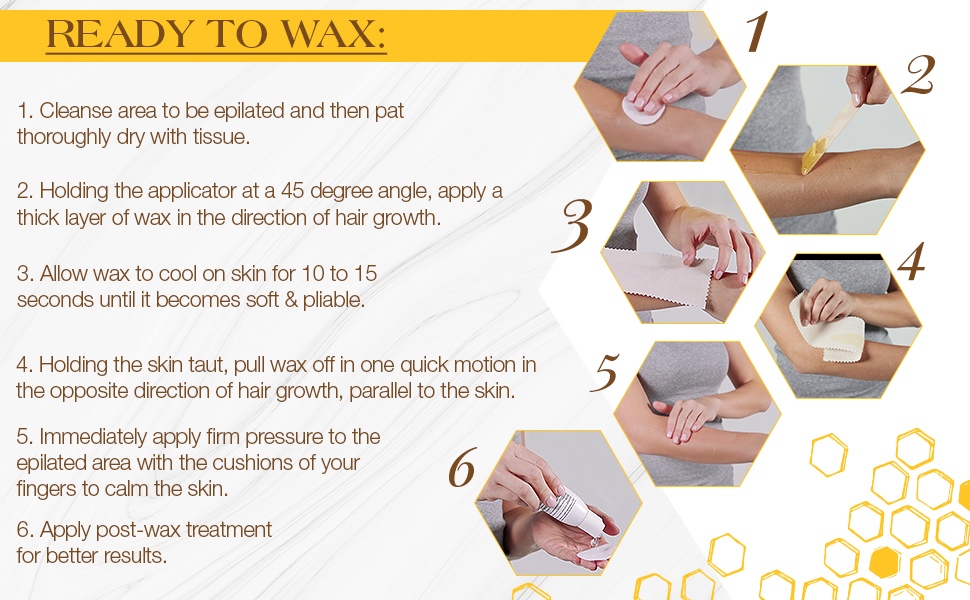 GiGi All Purpose Honee - Microwave Hair Removal Wax, 8 Ounces