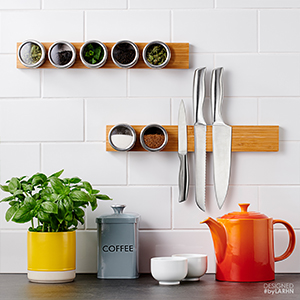 Magnetic knife holder