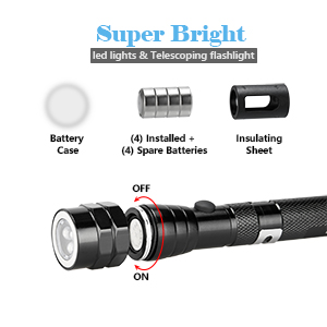 How to get the flashlight work?