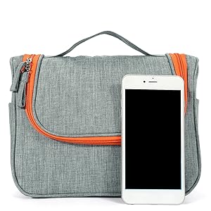 waterproof hanging toiletry bag