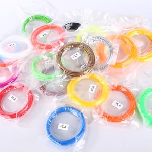 10m Printer Filament Abs Pen Filament Refills Roll Vacuum Sealed High Precision 8 7