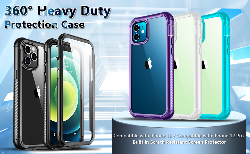 Amazon.com: Temdan Bumper Case Compatible with iPhone 12 Case