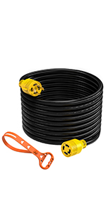 20ft 10 Gauge Heavy Duty Generator Cord