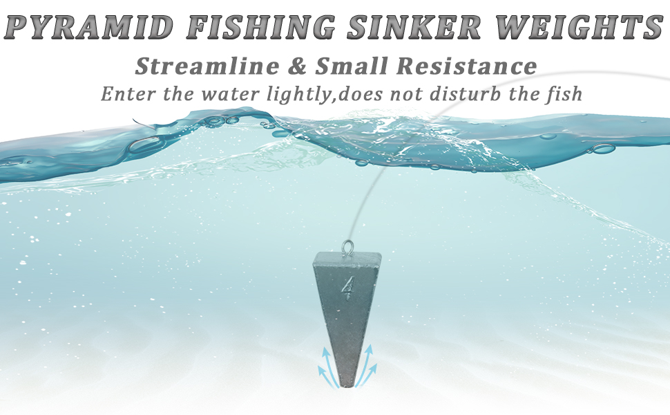 Fishing Pyramid Sinker Weights Pyramid Fishing Sinker Bulk