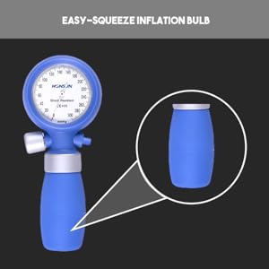 shock proof palm type aneroid sphygmomanometer bp monitor blood pressure checking at home for doctor