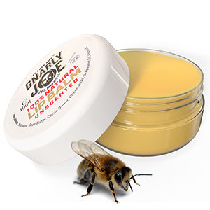 Scent free, tint free, gloss free and chemical free lip balm from Gnarly Joe