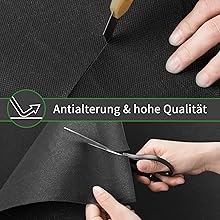 WOLTU Barriere Di Tessuto Per Erbacce. Telo Anti Erbacce Per Orto. Giardino. Aiuole 1x10m 15 21