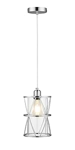 brushed nickel pendant light