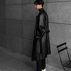 Amazon | [ZHONGJUE] ジュージェン レザーコート メンズ