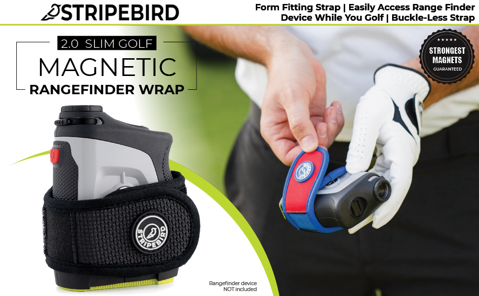 Stripebird 2.0 Slim Golf Rangefinder Wrap Mount (Form