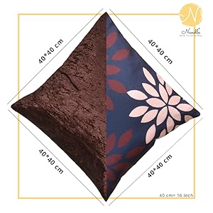 Size of Nende Cushion Covers