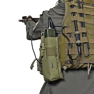 Amazon | トランシーバーを収納可能 【 良品武品 】AN/PRC-152