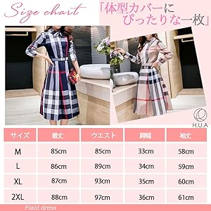 ワンピース レディース チェック