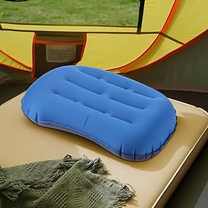 Oreiller de camping avec couvercle amovible, oreiller Air Beach