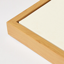 Exhibition grade wood frame