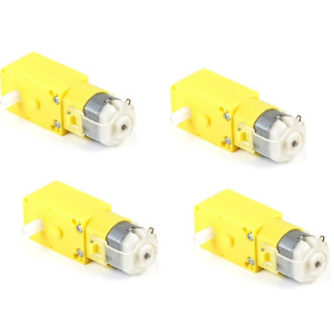 Super Debug BO Motor L-Shaped Shaped Single and Wheels Smart Car Robot ...