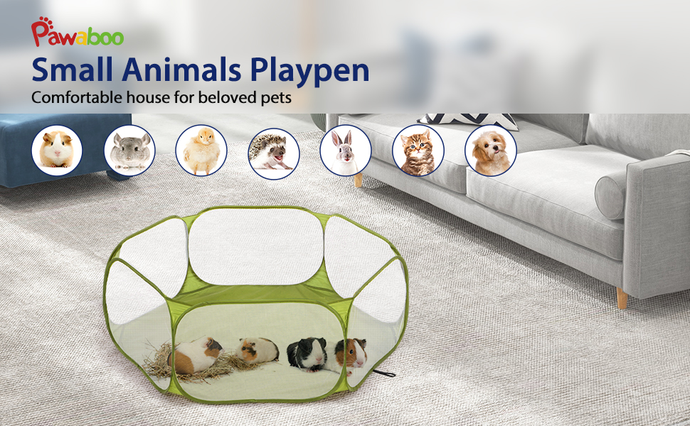 small animals playpen