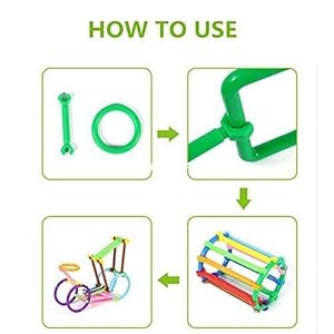 Gooyo Educational Smart Colurful Sticks Building Blocks Toys for Children