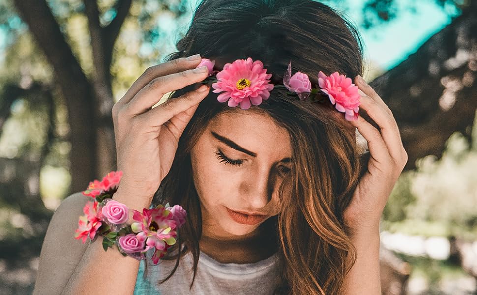 flower crowns for kids flower girl headband kids flower crown dog flower crown