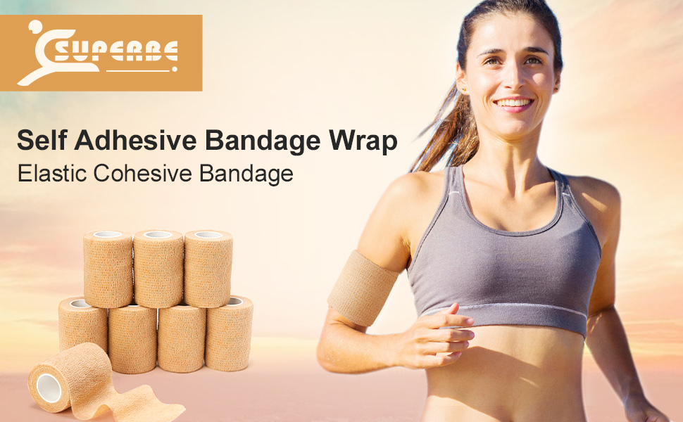 self adhesive bandage wrap
