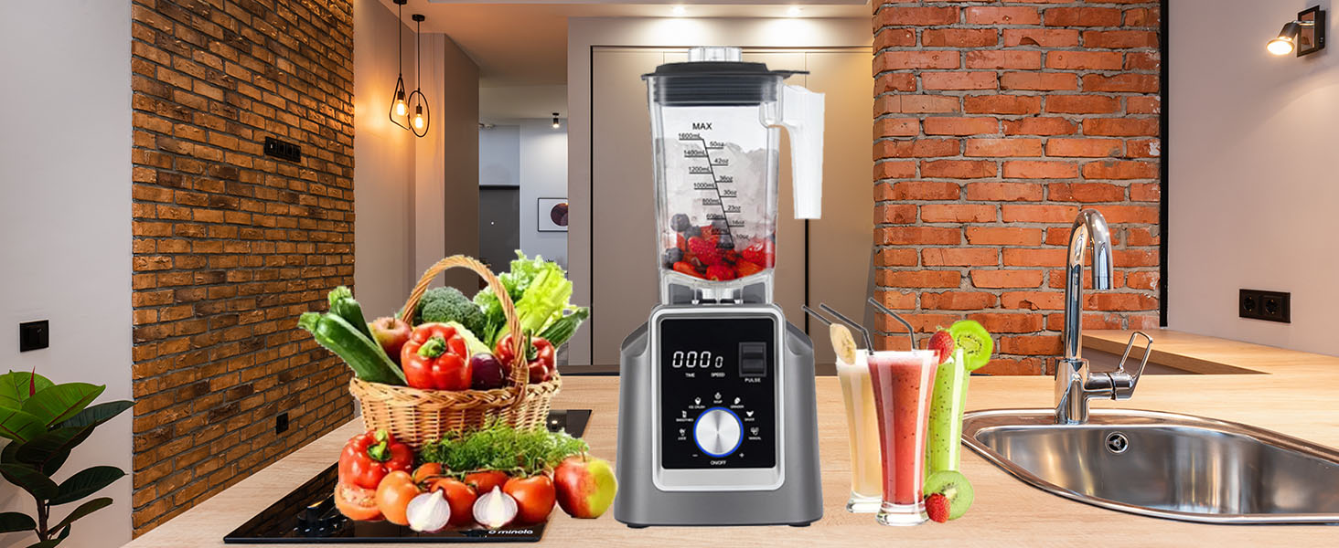 Amazon | Gubigo 業務用ミキサー 2L ミキサー 大容量 ブレンダー 多